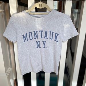 Brandy Melville Montauk N.Y. Knit Shirt